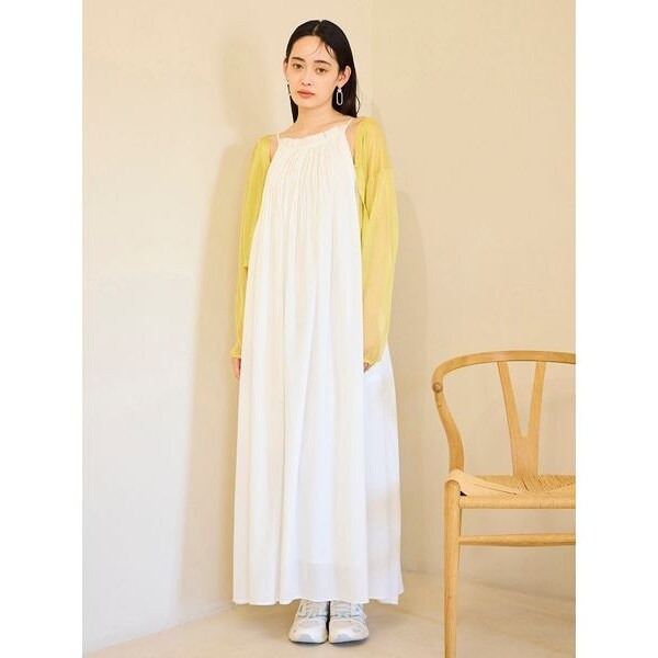 エミ　emmi ワッシャーフレアーワンピース エミ emmi ワッシャーフレアーワンピース （OWHT