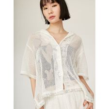 【emmi×Leo Lionni】 メッシュシャツ