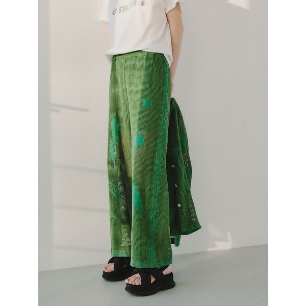 セットアップ対応】【金子綾 for emmi】トラウザーズパンツ | エミ