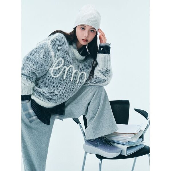 emmiロゴモヘアニットトップス | エミ(emmi) | マルイウェブチャネル