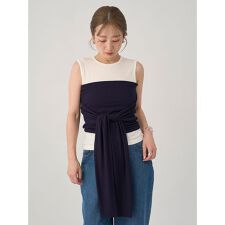 2wayチューブトップ付きタンクトップ