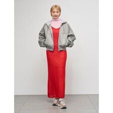 2wayモヘアニットキャミワンピース