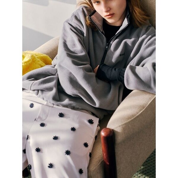 新品　emmi eco フリースハーフジッププルオーバー emmi｜eco フリースハーフジッププルオーバー | Rakuten Fashion(楽天