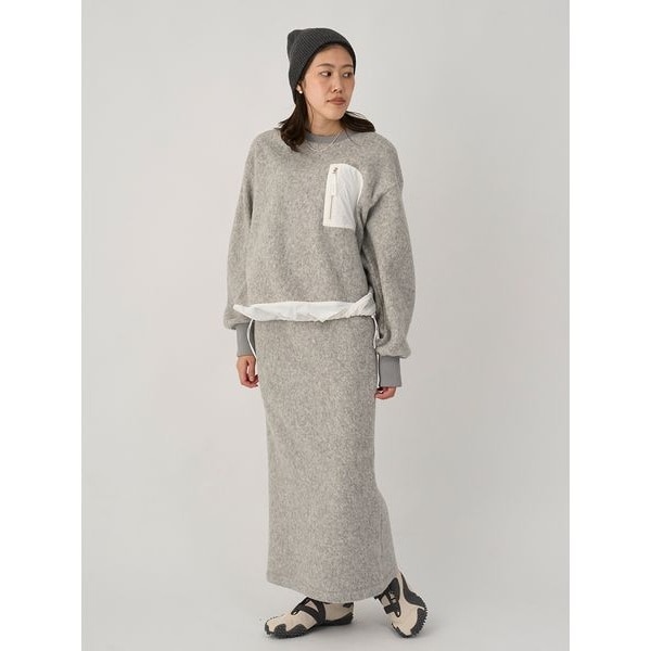 LANVIN en Bleuランバン オンブルーストレッチポンチコンビワンピース ストレッチポンチコンビワンピース|LANVIN en Bleu | LANVIN en
