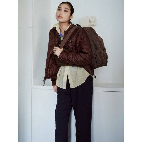 NOLLEY'S ×TAION ダイヤキルト×ボアロングダウン(リバーシブル) ◇【WEB限定】【TAION/タイオン】別注ダイヤキルト×ボアロング