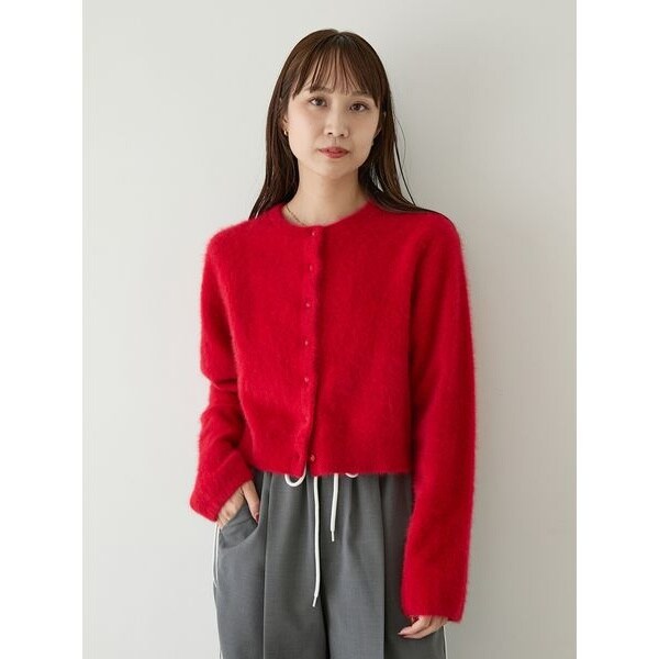 フォックスカシミヤ Vネックカーディガン | イエナ(IENA