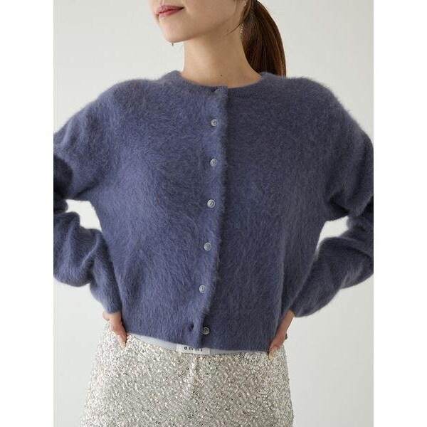 IENA フォックスカシミヤVネックカーディガン IENA（イエナ）の「フォックスカシミヤ Vネックカーディガン