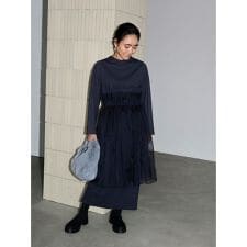 エミ(emmi)の【限定カラーあり】【金子綾 for emmi】ハイネックワンピースセット