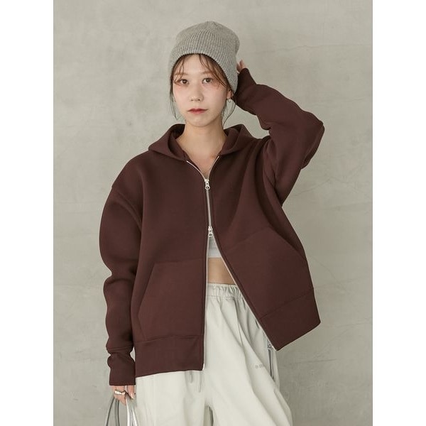 ダブルフェイス ジップアップフーディー | イエナ(IENA) | マルイ
