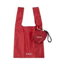 ハートチャーム付きエコバッグ