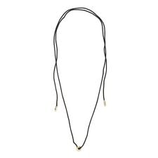 サテンコードネックレス