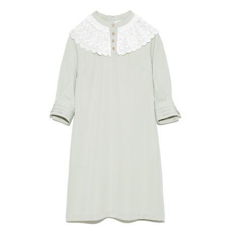 プリーツレースカラーワンピース リリーブラウン Lily Brown ファッション通販 マルイウェブチャネル Cb002 034 17 01