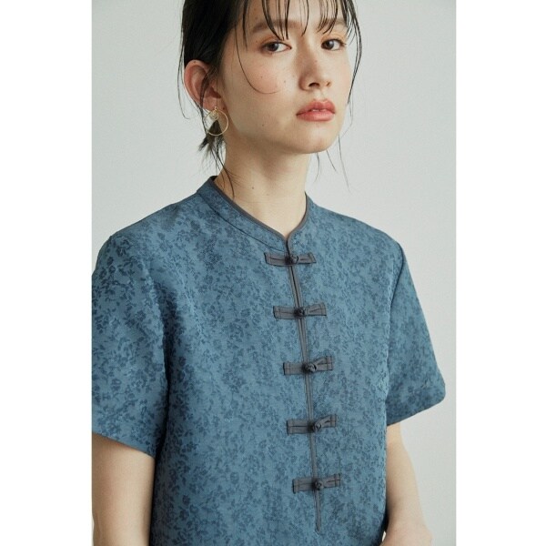 Lily Brown チャイナディティールワンピース ピンク ラスト一点 Rehda Com