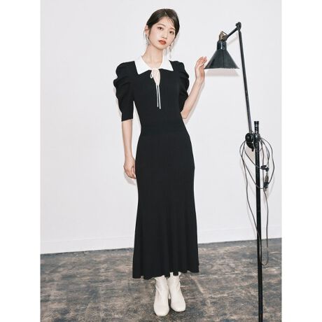 カラーリブニットワンピース | リリーブラウン(LILY BROWN) | マルイ  