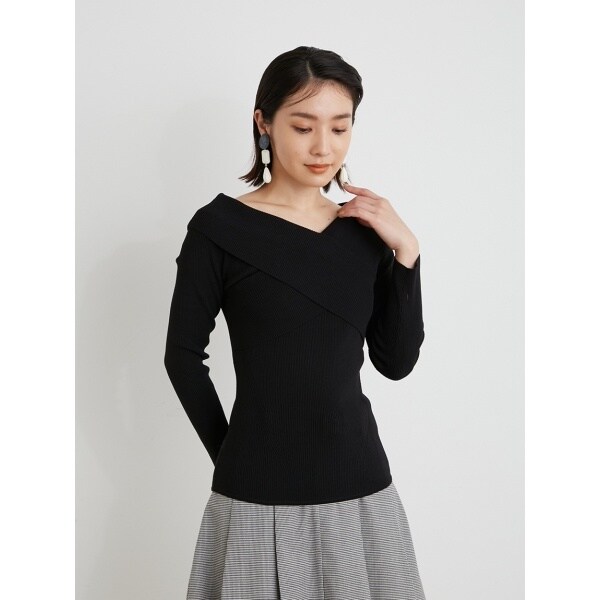 デコルテあきニットトップス | リリーブラウン(LILY BROWN) | マルイ