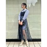 LILY BROWN×宮脇咲良】シャツコンビワンピース | リリーブラウン(LILY  