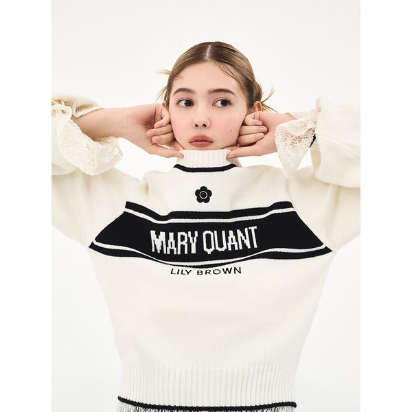 LILY BROWN×MARY QUANT】ジャガードニット | リリーブラウン(LILY ...