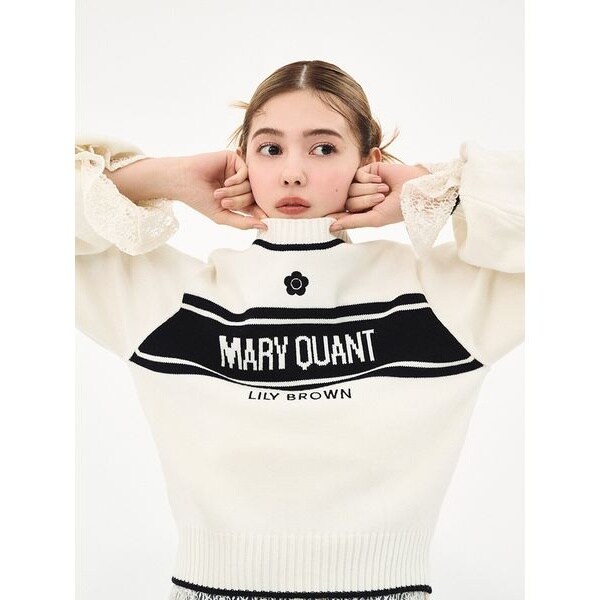 ジャガードニットセットアップ♬MARY QUANT♬ - カジュアルパンツ