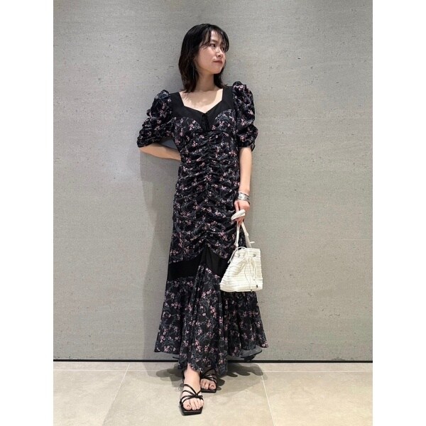 LILY BROWN シフォンドッキングバリエプリントワンピース 楽天市場】【SALE／40%OFF】シフォンドッキングバリエプリント