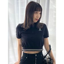 LILY BROWN×MARY QUANT】クロップドリボンポロシャツ | リリーブラウン 