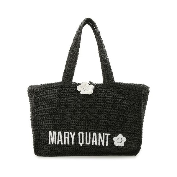 Lily Brown - 【LILY BROWN×MARY QUANT】ロゴ刺繍カゴバッグの