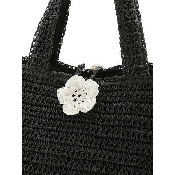 WEB限定カラー】【LILY BROWN×MARY QUANT】ロゴ刺繍カゴバッグ