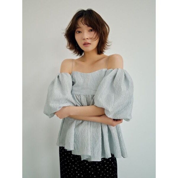 3wayジャガードぺプラムビスチェ　ピンク Amazon.co.jp: 未使用品 Lily Brown 3wayジャガードぺプラム