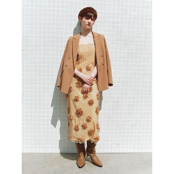 lily brown リリーブラウン セットアップ キャメル lily brown リリーブラウン セットアップ キャメル