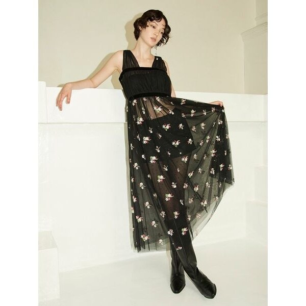 LILY BROWM ボレロカーデセットチュールワンピース LILY BROWM ボレロカーデセットチュールワンピース （新品】LILY