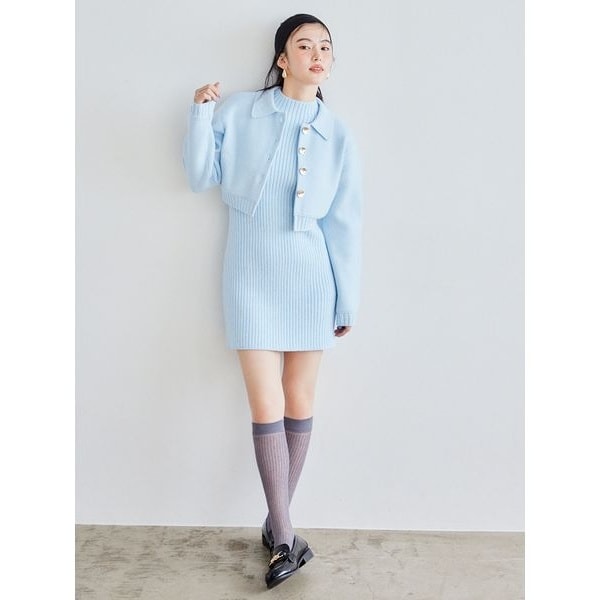 FRAY I.D - フレイアイディー　ラクーンルーズワンピース FRAY I.D（フレイアイディー）の「ラクーンルーズワンピース
