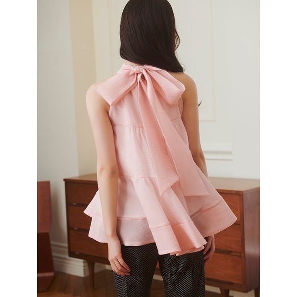 LILY BROWN アメスリティアードブラウス GRY グレー アメスリ