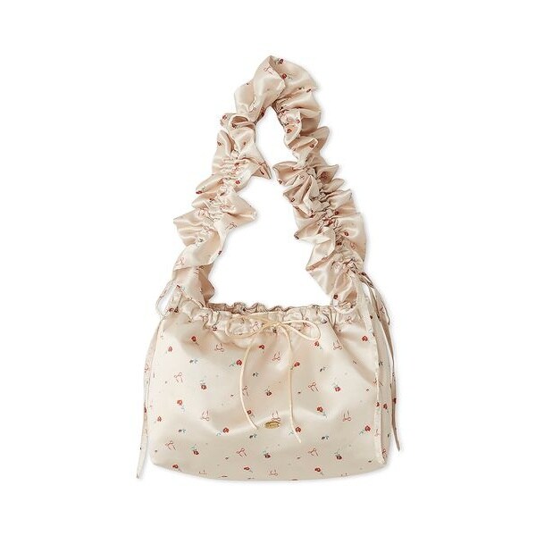 LILY BROWN Lingerie】サテンバケットバッグ～プティ ローズ