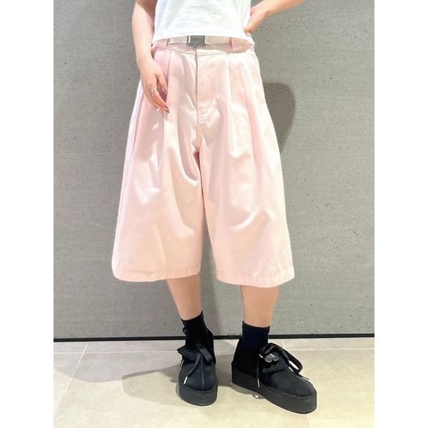 最新デザインの BROWN LILY Dickies】チノハーフパンツ リリーブラウン(LILY | パンツ