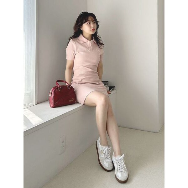 【LILY BROWN×PUMA】ポロリブドレス LILY BROWN｜【LILY BROWN×PUMA】ポロリブドレス | Rakuten