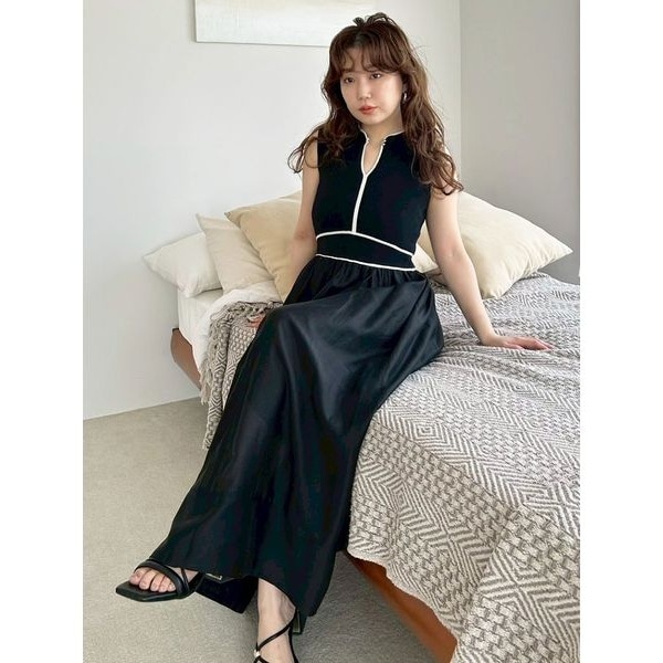 美品　ボンディングフーディーワンピース　リリーブラウン LILY BROWN（リリーブラウン）の「ボンディングフーディー