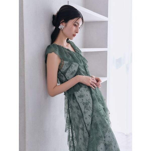 【KEITA MARUYAMA × LILY BROWN】チュールフリルワンピ KEITA MARUYAMA × LILY BROWN チュールフリルワンピース