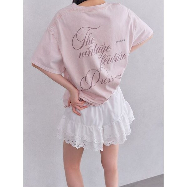 LILY BROWN バリエーションオーバーサイズジレ BEG 2024AW LILY