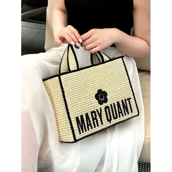 限定カラー】【LILY BROWN×MARY QUANT】ジュートロゴトート