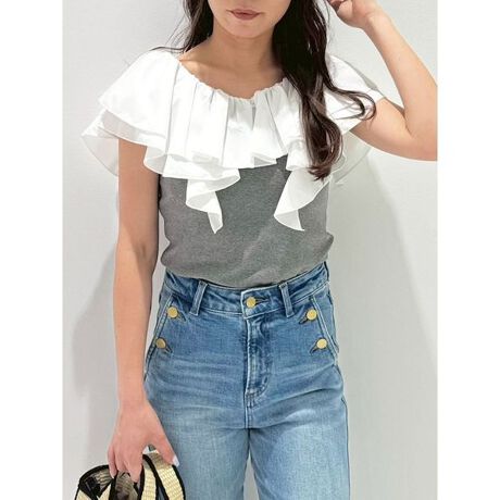 [^ԁFLWCT254017]<b>y؂₩ȃtڂ䂭{[gbvXz<^b> <b>yDesign^Stylingz<^b>_ȃt̃{[IȃgbvXB؂₩ɉoAVvȃ{gXƍ킹邾ŃX^CO܂̈ꖇłB̓IȃVGbgŃtF~jȂ[hȈۂvXĂ܂B<b>yFabricz<^b>gɂ͏_炩Sn̗ǂJbg\[fނgpAKȒpBtɂ̓n̂ȃ|GXen̗pAVɂȂɂtHL[v܂BzCgAO[AubN3FWJłBƖ̊֌WɂAۂFČꍇ܂B܂p\REX}[gtHȂǂ̊ɂA኱iƉ摜̃J[قȂꍇ܂B\߂Bi̐F́AiPi摜QƉB i摜̓Tv̂߁AFTCY̎dlɕύXꍇ܂̂ŁA\߂B