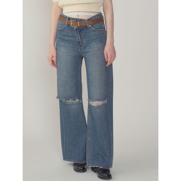 フレイアイディー ストレッチフレアパンツ 00サイズ】ストレッチフレアパンツ | フレイ アイディー(FRAY I.D