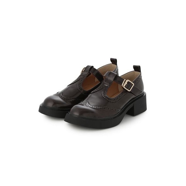lily brown メリージェーンパンプス　ブラック　L 新品 LILY BROWN（リリーブラウン）の「バックルメリージェーン