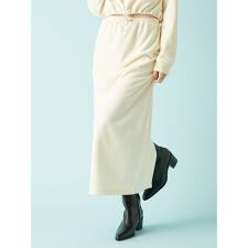 【WEB限定カラー】ペンシルスウェットスカート