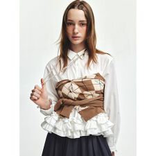 ホイップフリルヘムブラウス | リリーブラウン(LILY BROWN) | マルイ  