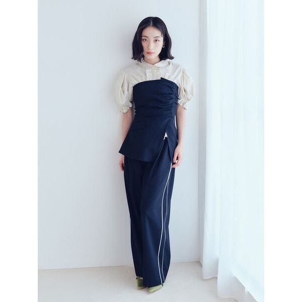 LILY BROWN × ANNA SUI】ワイドデニムパンツ | リリーブラウン