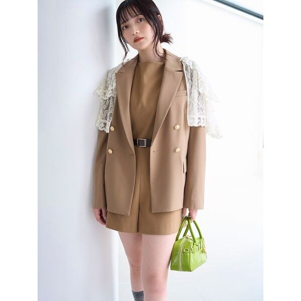 金釦ダブルブレストジャケット | リリーブラウン(LILY BROWN