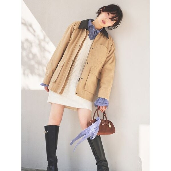 金釦ダブルブレストジャケット | リリーブラウン(LILY BROWN