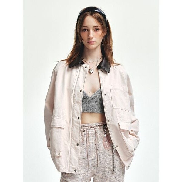 LILY BROWN×MARY QUANT】ハーフスリーブトラックジャケット