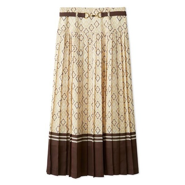 Pliegues ワンポイント刺繍プリーツスカート | ホコモモラ(JOCOMOMOLA