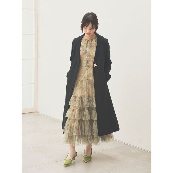 LILY BROWN ブラック チェスターコート WEB限定サイズあり】チェスターコート | リリーブラウン(LILY