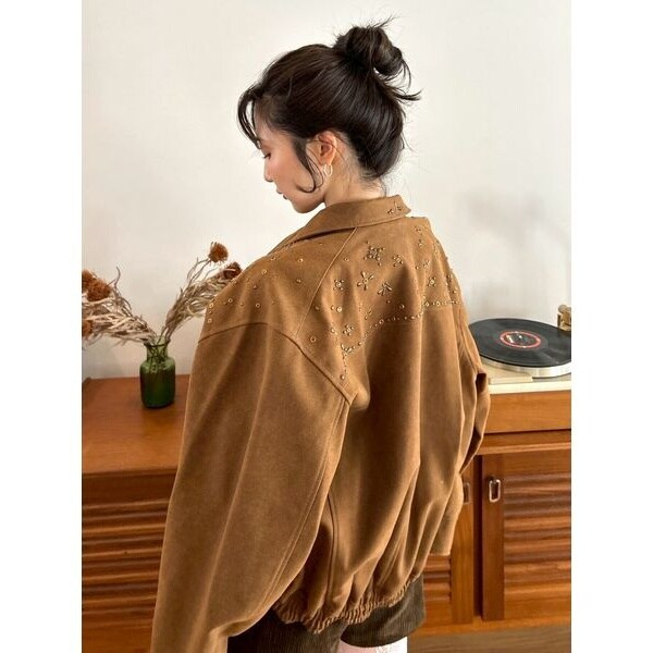 LILY BROWN×KEITA MARUYAMA】エンブロイダリーリバーシブルスカジャン